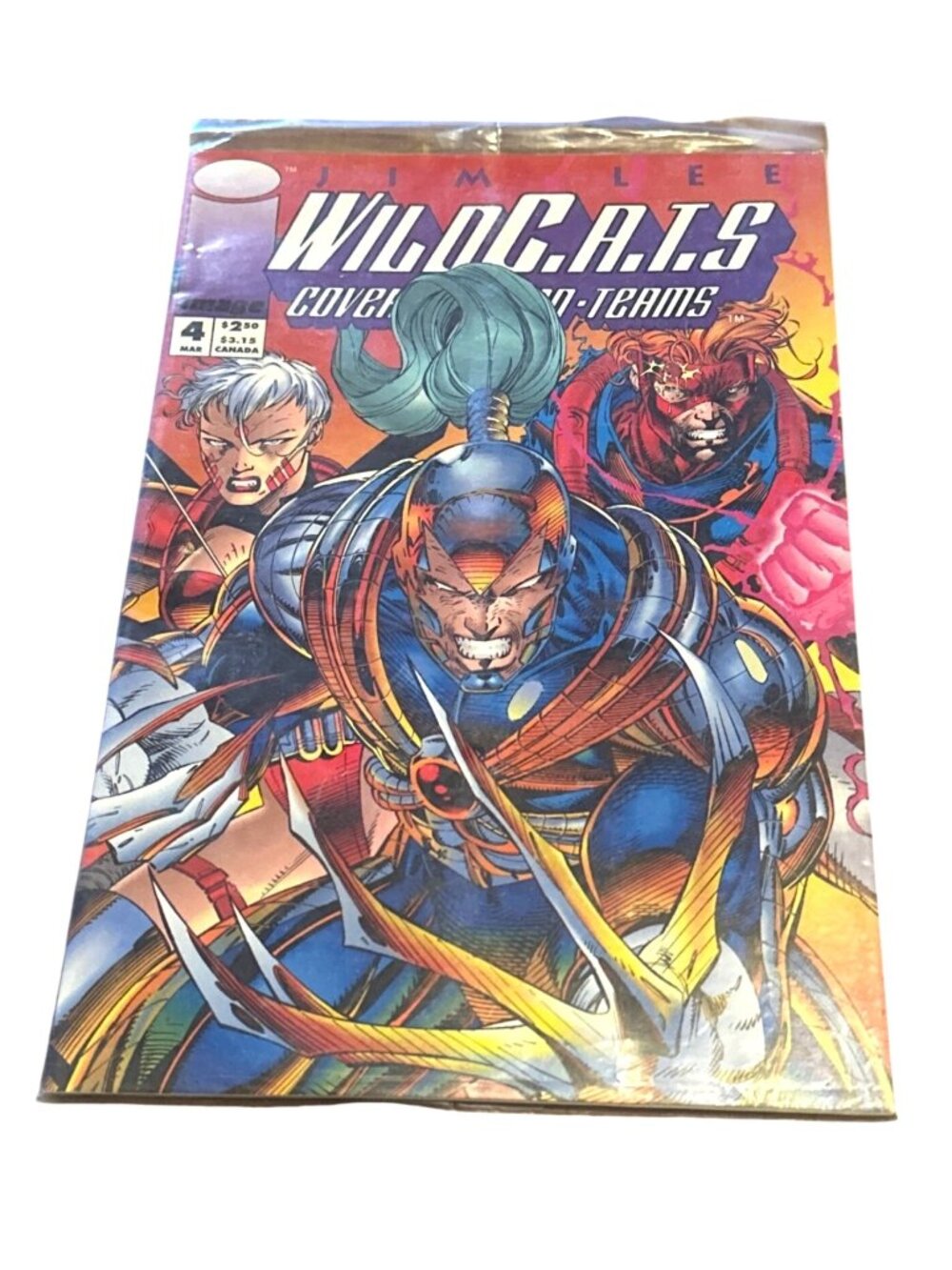 Deathmate & WildC.A.T.S Comic Featuring Jim Lee Art Card Sealed Bag